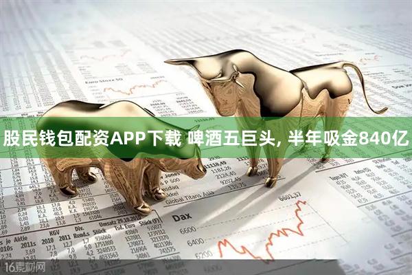 股民钱包配资APP下载 啤酒五巨头, 半年吸金840亿