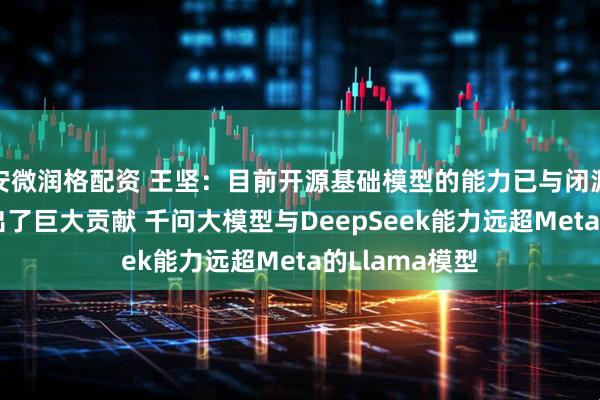 安微润格配资 王坚：目前开源基础模型的能力已与闭源持平 中国做出了巨大贡献 千问大模型与DeepSeek能力远超Meta的Llama模型
